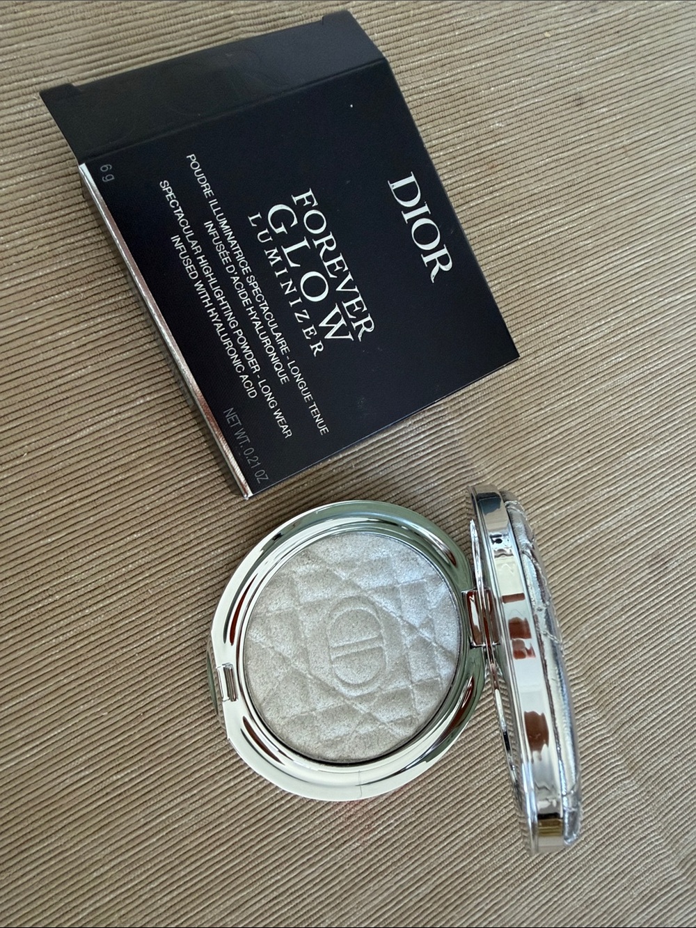 Dior Forever Glow Luminizer Compact - Silver